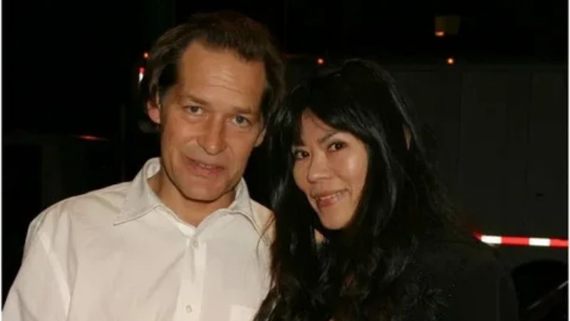 Atsuko Remar and James Remar during their marriage